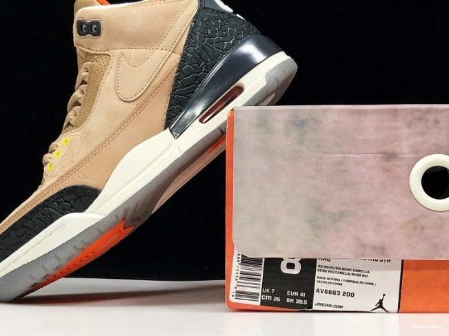 Cheap TBkick AV6683-200 Jordan 3 Air Bio Beige JTH 0710